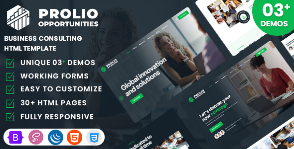 Prolio - Business Consulting HTML Template